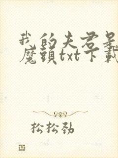 我的夫君是灭世魔头txt下载