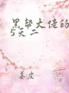 黑帮大佬的365天二