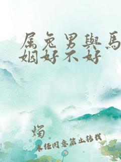 属兔男与马配婚姻好不好