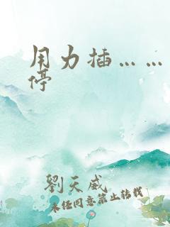 用力插……不要停