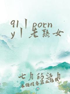 91丨porny丨老熟女