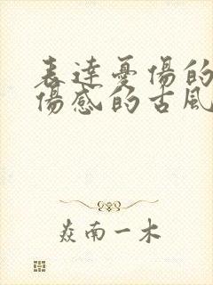 表达忧伤的诗句伤感的古风句子