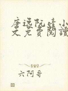 唐逸阮晴小说全文免费阅读最新章节