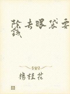 除去眼袋要多少钱