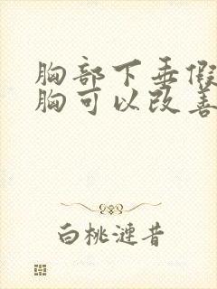 胸部下垂假体隆胸可以改善吗