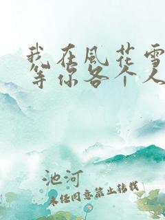 我在风花雪月里等你各个人物结局
