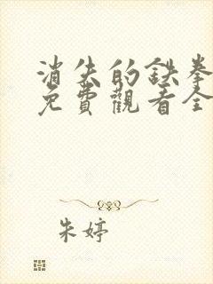 消失的铁拳短剧免费观看全集在线