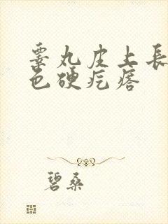 睾丸皮上长了白色硬疙瘩