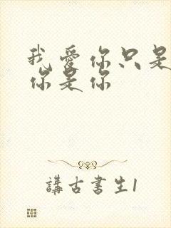 我爱你只是因为你是你