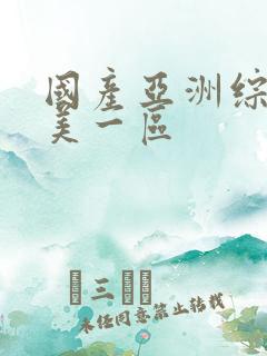 国产亚洲综合欧美一区