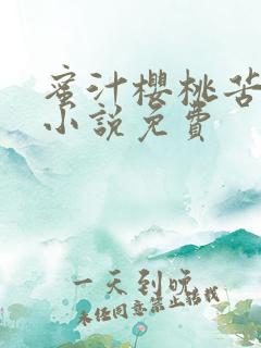 蜜汁樱桃苦咖啡小说免费