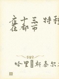 夜十三 特种兵在都市