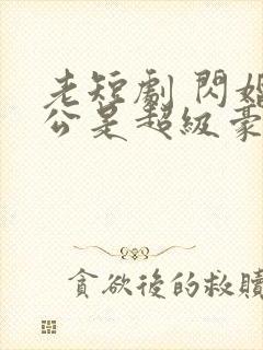 老短剧 闪婚老公是超级豪门