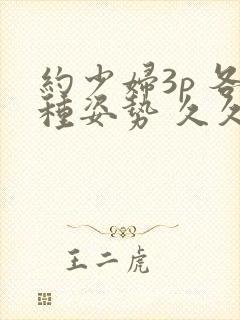 约少妇3p 各种姿势 久久