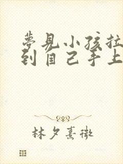 梦见小孩拉屎弄到自己手上