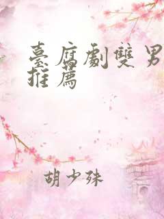 台腐剧双男主剧推荐