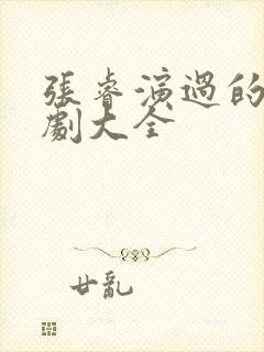 张睿演过的电视剧大全