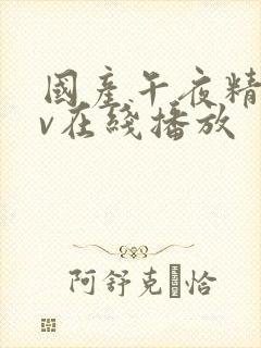 国产午夜精品av在线播放