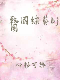 韩国综艺bj舞团