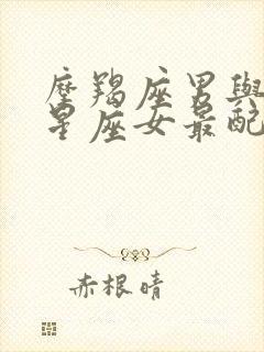 摩羯座男与什么星座女最配