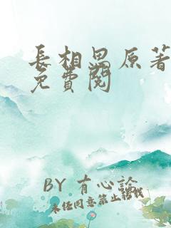 长相思原著小说免费阅