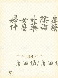 妇女外阴痒痛用什么药治疗