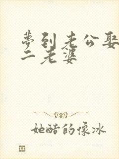 梦到老公娶了个二老婆