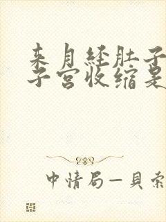 来月经肚子疼像子宫收缩是怎么回事