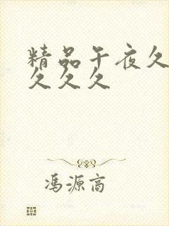 精品午夜久久久久久久
