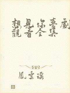 想见你台剧免费观看全集