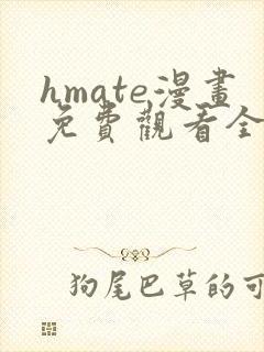 hmate漫画免费观看全集