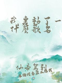 我轰动了一生是什么歌名