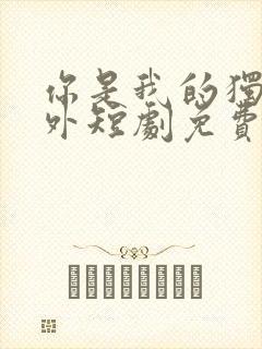 你是我的独家意外短剧免费观看完整版