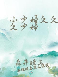 小少妇久久久久久少妇