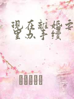 现在离婚要去哪里办手续