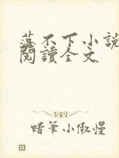 落不下小说免费阅读全文