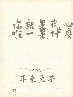 你就是我心中的唯一是什么歌名