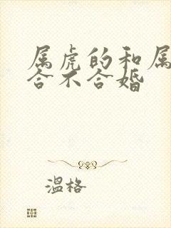 属虎的和属蛇的合不合婚