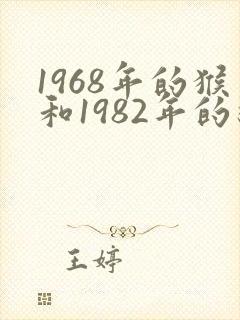 1968年的猴和1982年的狗合财吗