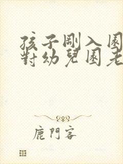 孩子刚入园家长对幼儿园老师说的话