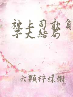 被上司欺负的妻子大结局