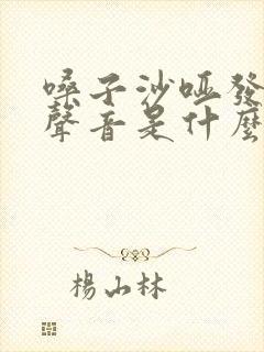 嗓子沙哑发不出声音是什么原因