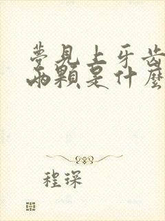 梦见上牙齿掉了两颗是什么征兆