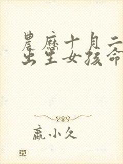 农历十月二十六出生女孩命运