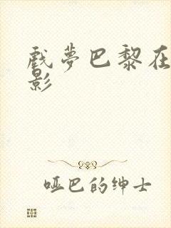 戏梦巴黎在线电影