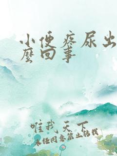 小便疼尿出血怎么回事