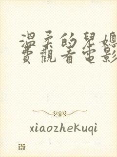 温柔的儿媳妇免费观看电影全集高清