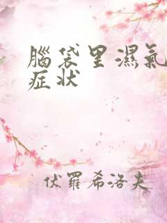 脑袋里湿气重的症状