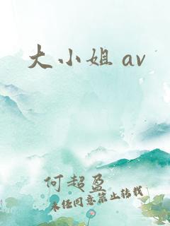 大小姐 av
