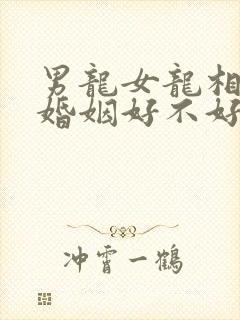 男龙女龙相结合婚姻好不好